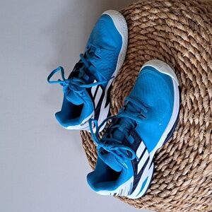 Babolat Youth Unisex Propulse Tennis/Raquets/Pickleball Blue/White Sneakers‎ 5.5